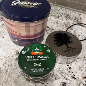 IKEA Green VINTERSAGA Cookie Tin